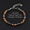 Men's Tiger Eye & Hematite Bracelet