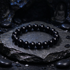 Natural Black Obsidian Beaded - Protection,Grounding & Focus