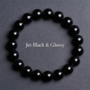 Natural Black Obsidian Beaded - Protection,Grounding & Focus